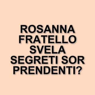 Rosanna Fratello: l'icona della musica italiana racconta la sua vita e le rivalità nel mondo dello spettacolo