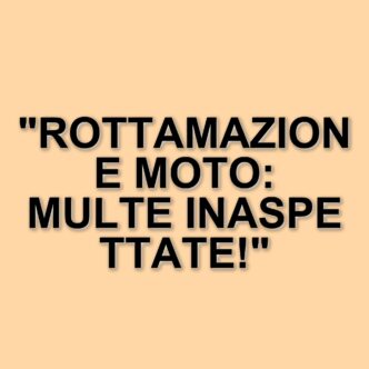 Rottamazione moto: condannata una donna per multe non pagate dopo la consegna in officina