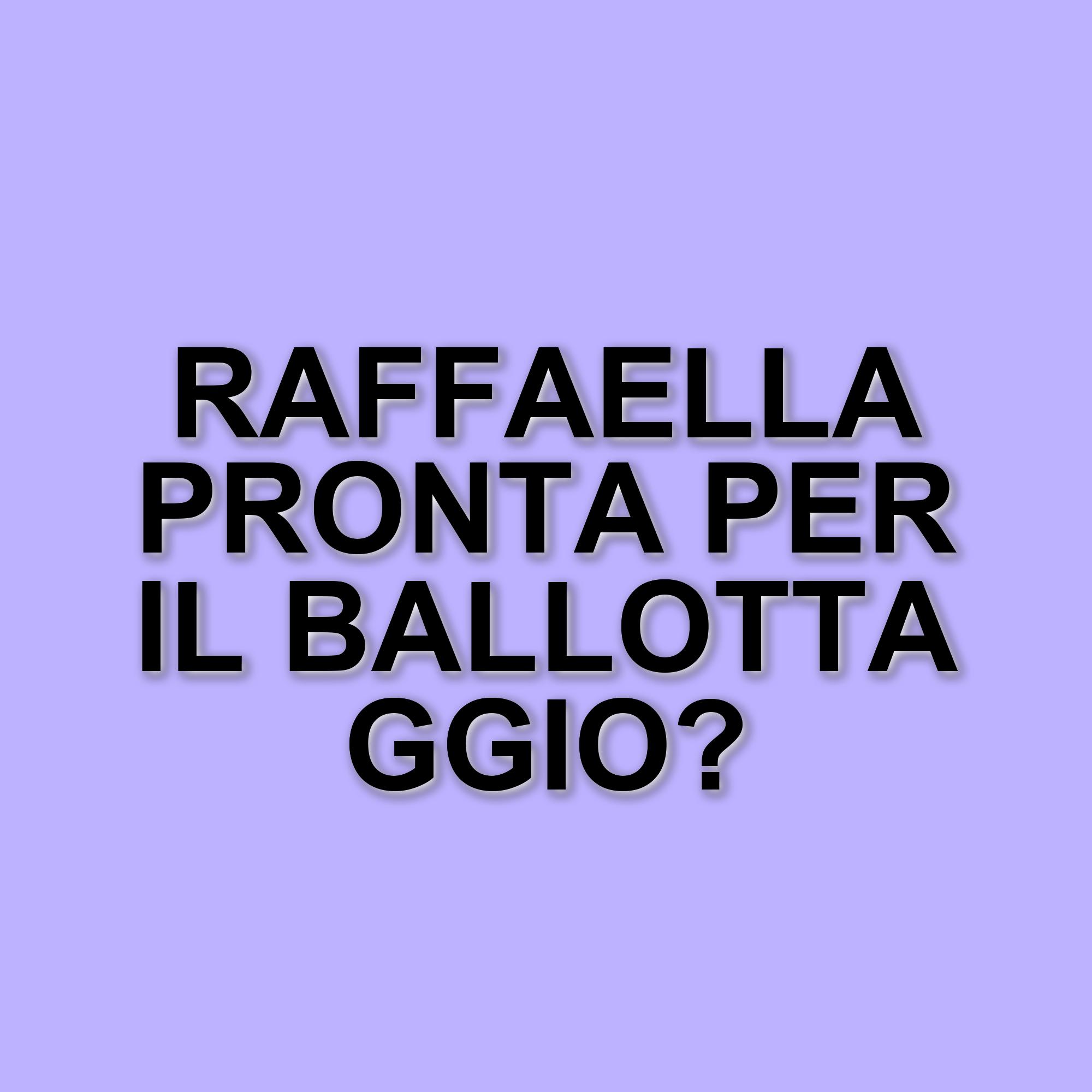Amici: Raffaella a rischio eliminazione nella seconda serata del serale