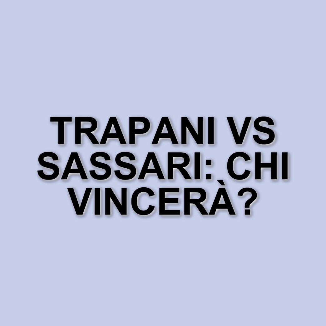Sassari e Trapani si sfidano al PalaSerradimigni: la capolista in cerca di conferme
