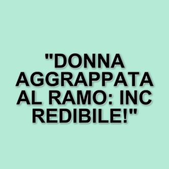Salvataggio drammatico sul Ticino: donna aggrappata a un ramo per venti minuti