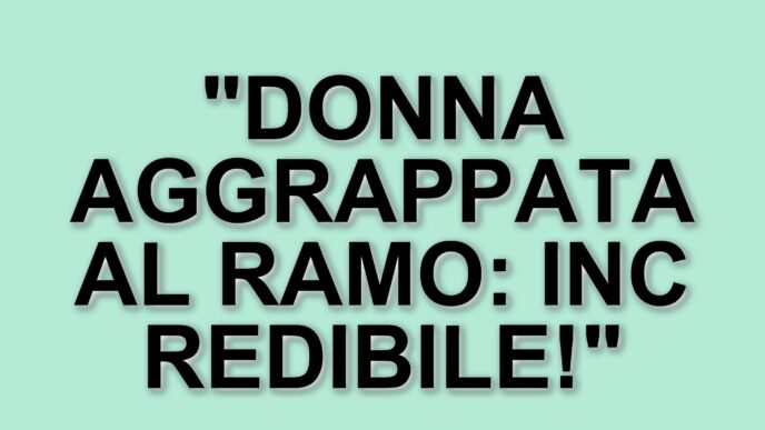 Salvataggio drammatico sul Ticino: donna aggrappata a un ramo per venti minuti