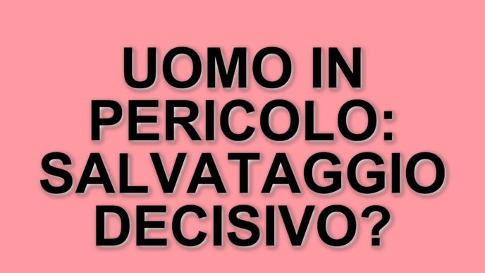 Salvataggio tempestivo nel Casertano: un uomo tenta il suicidio bevendo candeggina