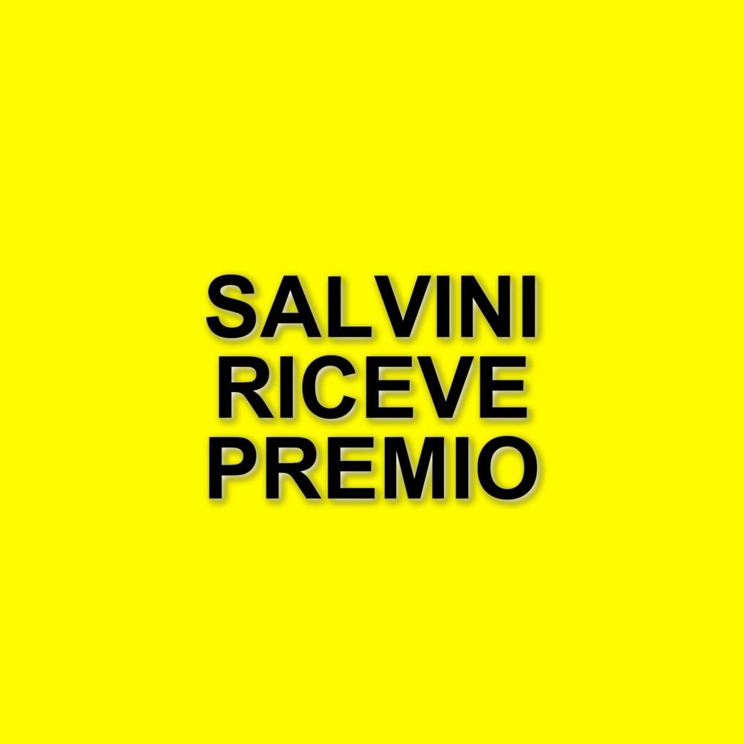 Salvini riceve il premio Hunyadi Janos da Orban: un riconoscimento controverso a Bruxelles