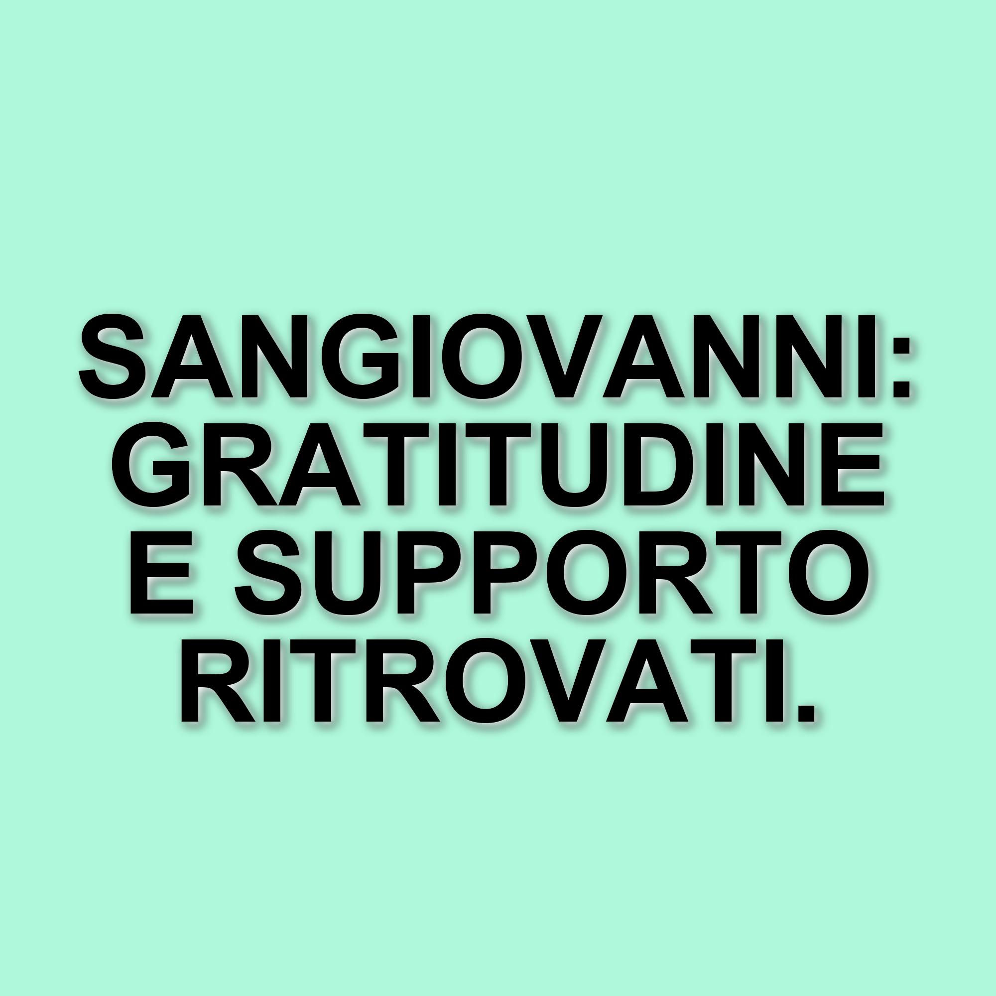 Sangiovanni torna sui social: il suo messaggio di rinascita dopo un anno di crisi