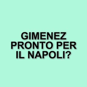 Santiago Gimenez pronto per la sfida Napoli-Milan: il centravanti supera l'infortunio