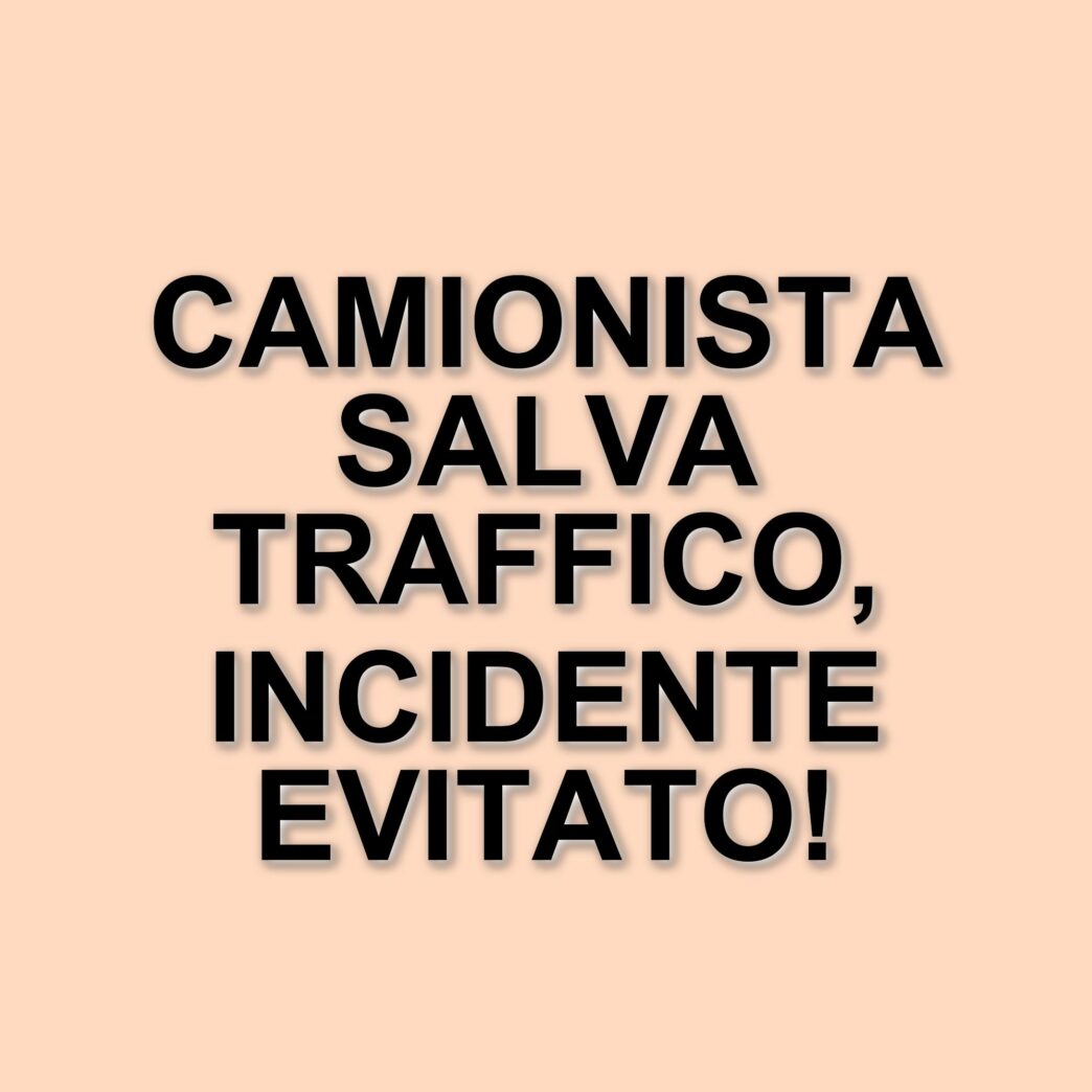Camionista evita incidente sulla statale 47 della Valsugana grazie a un intervento tempestivo