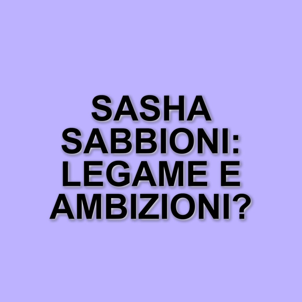 Sasha Sabbioni: La giovane promessa della moda e dello spettacolo, figlia di Natasha Stepanenko