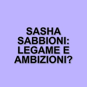 Sasha Sabbioni: La giovane promessa della moda e dello spettacolo, figlia di Natasha Stepanenko