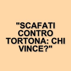 Scafati e Tortona: un confronto decisivo nella Serie A1 di basket