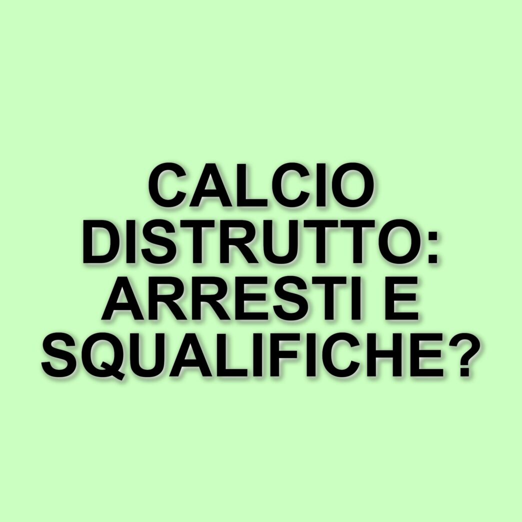 Scandalo Totonero: la storia di un calcio travolto da arresti e squalifiche