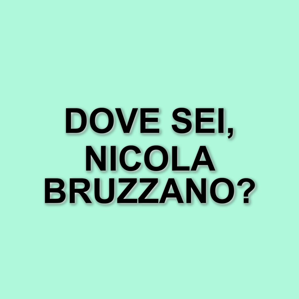 Scomparso Nicola Bruzzano: il padre lancia un appello in diretta per il figlio di 17 anni