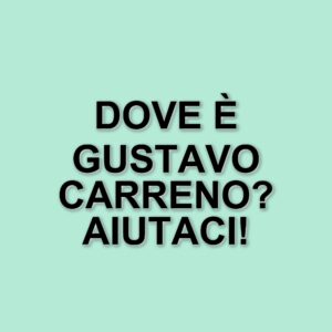 Scomparso a Roma: appello per Gustavo Carreno, giovane di 24 anni in difficoltà