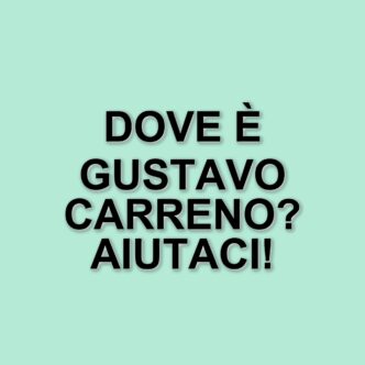 Scomparso a Roma: appello per Gustavo Carreno, giovane di 24 anni in difficoltà