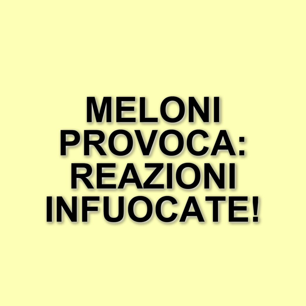 Scontro in aula: le reazioni alla dichiarazione di Giorgia Meloni sul Manifesto di Ventotene