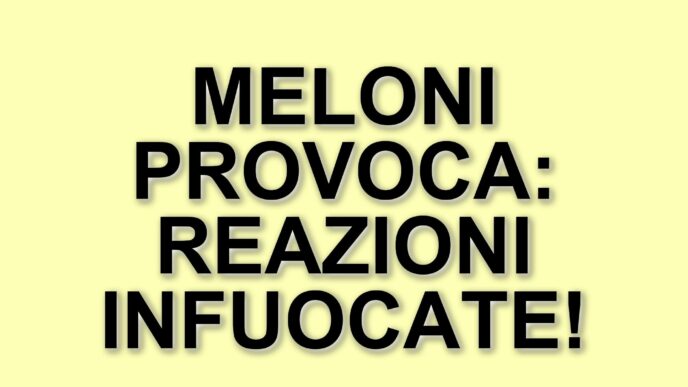 Scontro in aula: le reazioni alla dichiarazione di Giorgia Meloni sul Manifesto di Ventotene
