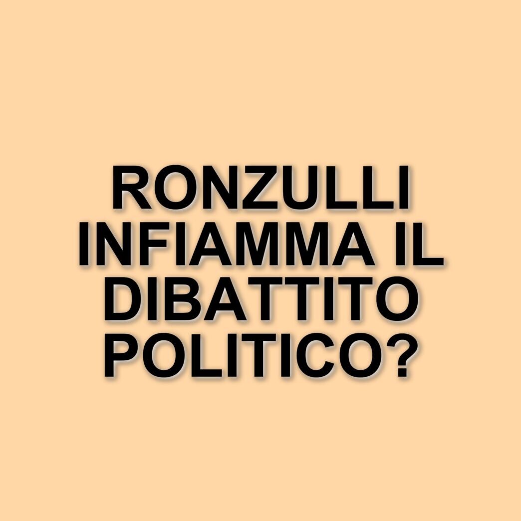 Scontro politico al Senato: le parole di Ronzulli scatenano polemiche tra maggioranza e opposizione