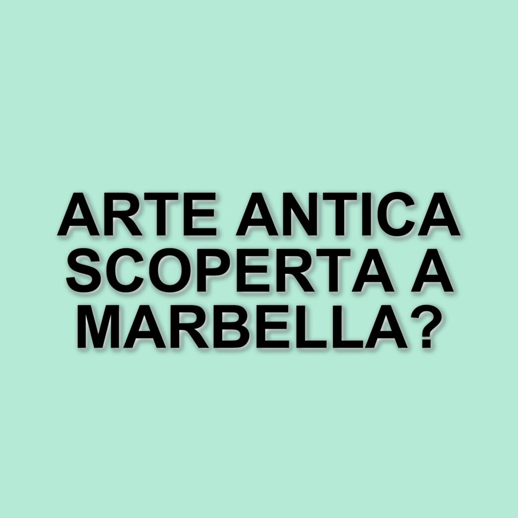 Scoperta a Marbella: una croce incisa su roccia potrebbe essere l'arte più antica mai trovata
