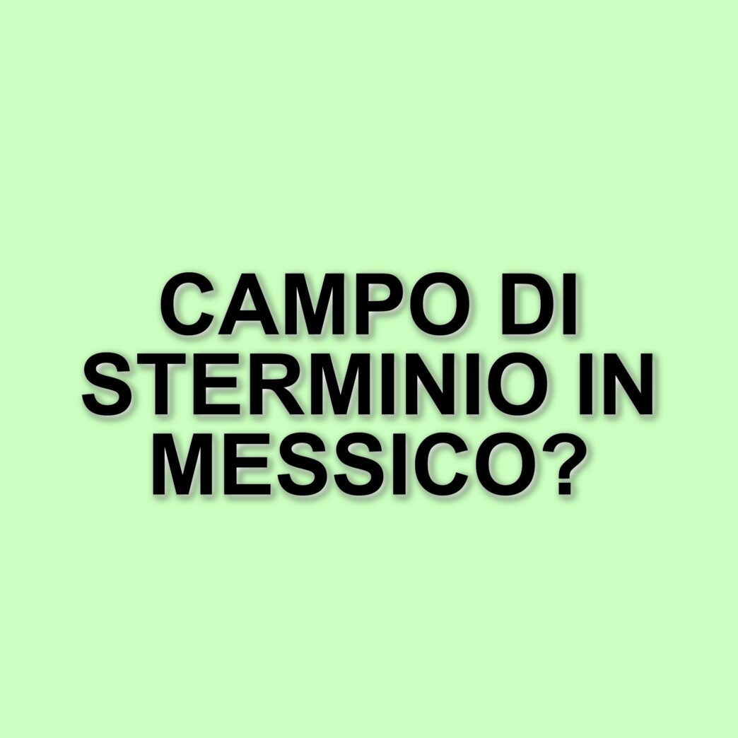 Scoperta di un campo di sterminio in Messico: oltre 120mila vittime dei cartelli della droga