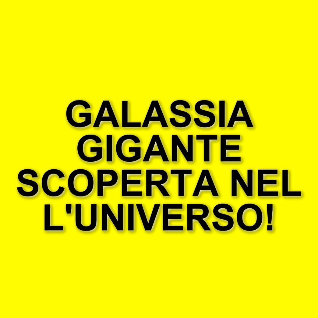 Scoperta straordinaria: il James Webb Space Telescope identifica una galassia gigante nell'universo primordiale