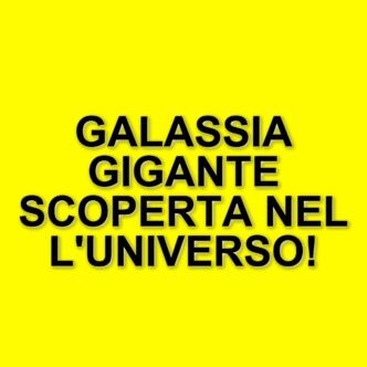 Scoperta straordinaria: il James Webb Space Telescope identifica una galassia gigante nell'universo primordiale
