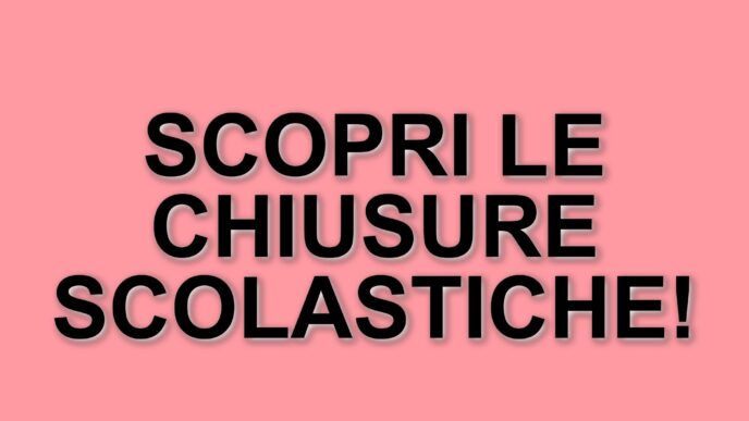 Scuole in Emilia Romagna e Toscana: aggiornamenti sulle chiusure per il 17 marzo 2025