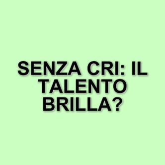 Senza Cri: la giovane cantante di Amici 24 tra sfide e trionfi