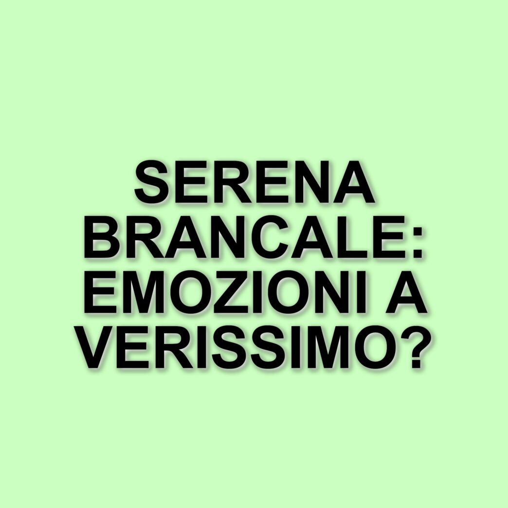 Serena Brancale: Il suo trionfo a Sanremo 2025 e i sogni nel cassetto