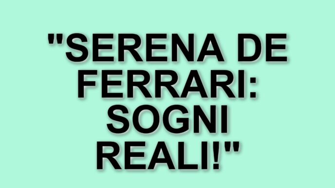 Serena De Ferrari: La nuova vita dopo Mare Fuori e il sogno di diventare mamma
