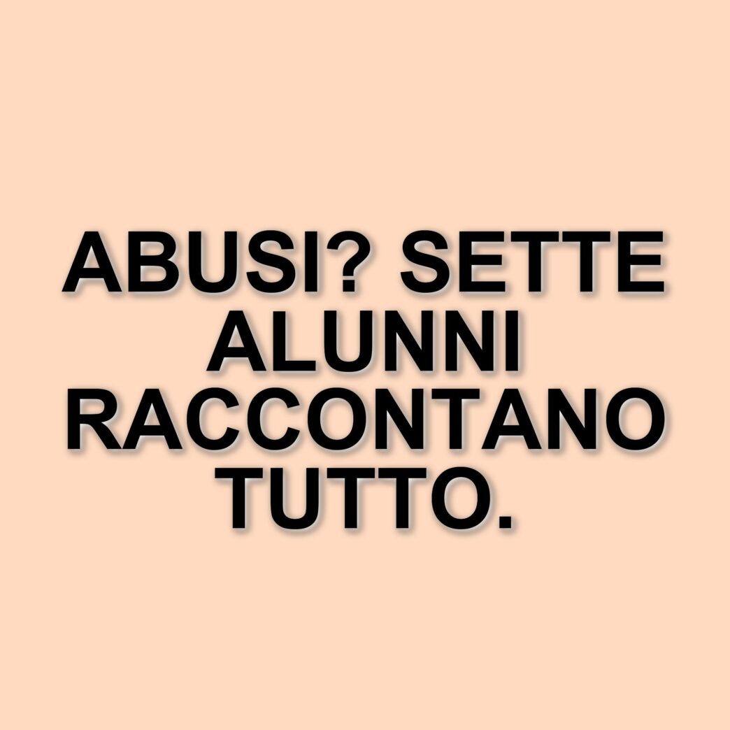 Sette alunni ascoltati dal gip: accuse di abusi sessuali contro un'insegnante di sostegno