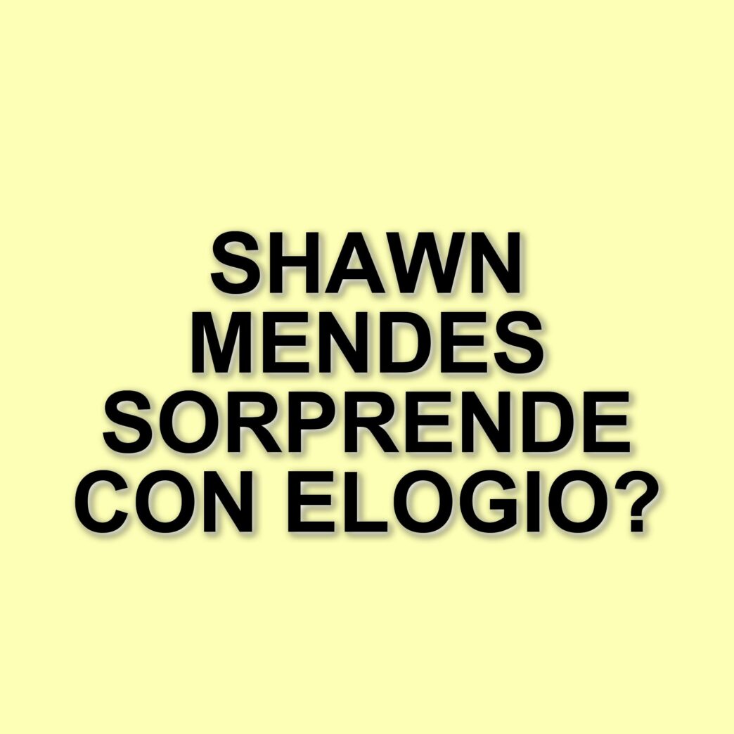Shawn Mendes elogia Bad Bunny: il commento sul servizio fotografico per Calvin Klein