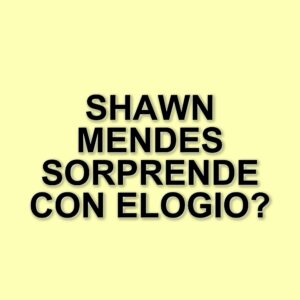 Shawn Mendes elogia Bad Bunny: il commento sul servizio fotografico per Calvin Klein