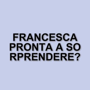 Sienna lascia il posto a Francesca Bosco: il percorso di Amici 24 si fa intenso