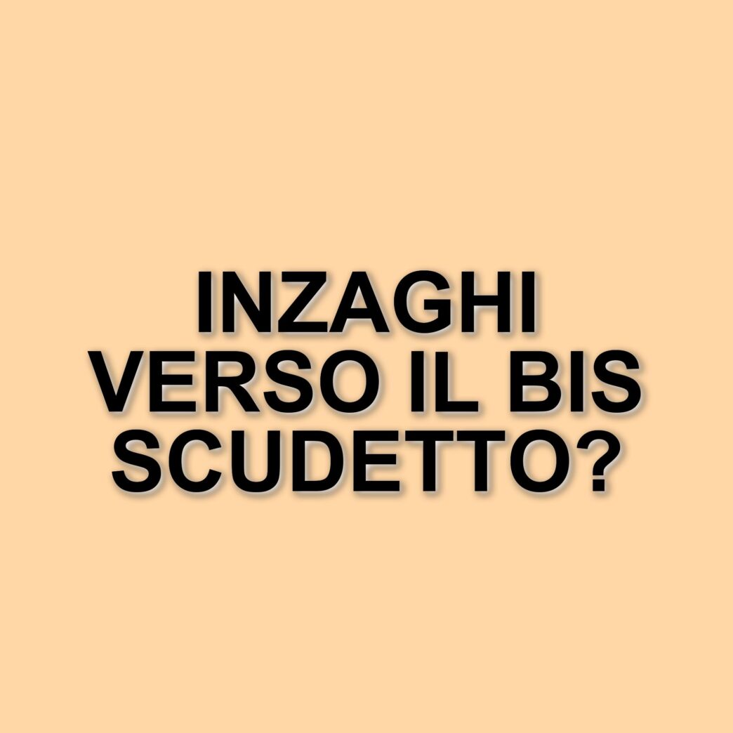 Simone Inzaghi e il bonus da un milione: la corsa verso il secondo scudetto