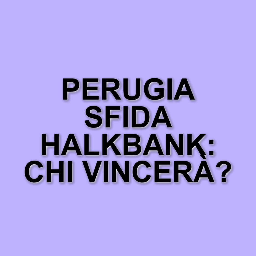 Sir Perugia trionfa in semifinale: vittoria contro Monza e sfida con Halkbank Ankara a maggio