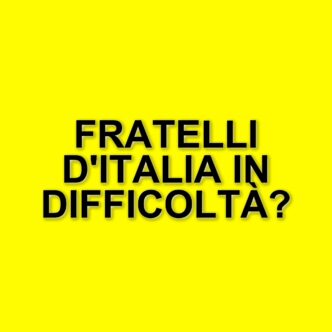 Sondaggi politici: Fratelli d'Italia in calo, il PD di Schlein recupera consensi