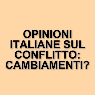 Sondaggio Euromedia: cambiamenti nell'opinione degli italiani sul conflitto in Ucraina e il ruolo dell'UE