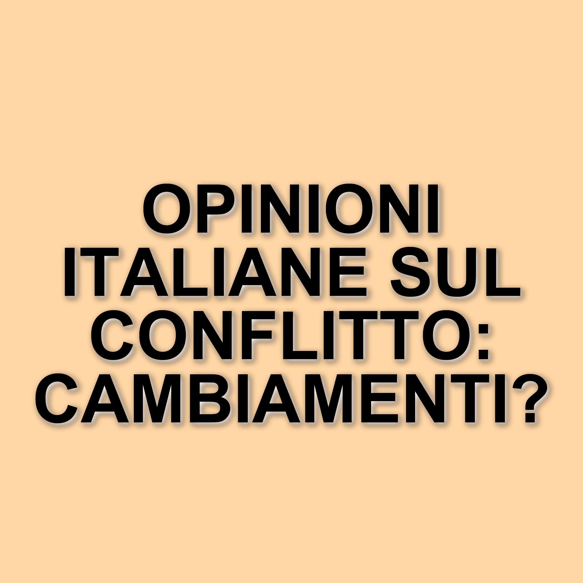 Sondaggio Euromedia: cambiamenti nell'opinione degli italiani sul conflitto in Ucraina e il ruolo dell'UE