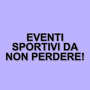 Sport in primo piano: eventi imperdibili di oggi tra ciclismo, rugby, atletica e tennis