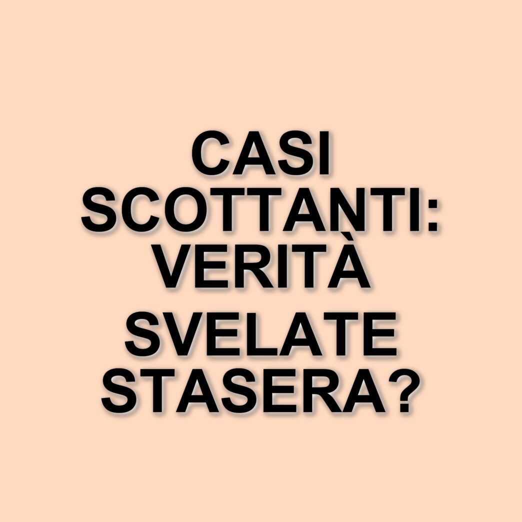 Stasera su Retequattro: Quarto Grado affronta i casi di cronaca nera più scottanti