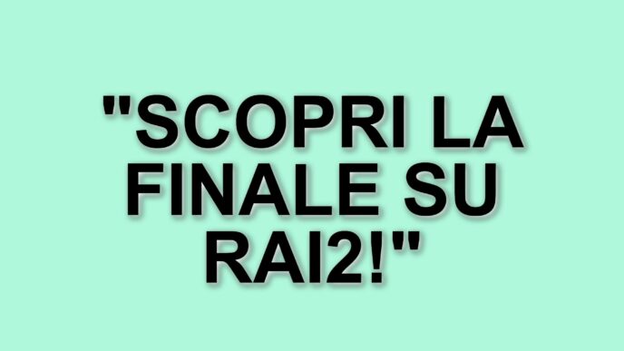 Stasera tutto è possibile: la finale di stagione si svolgerà su Rai2, non su Rai1