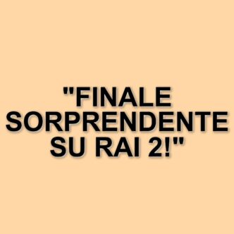 Stasera tutto è possibile: la finale si svolgerà su Rai 2 e non su Rai 1