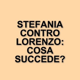Stefania Orlando commenta i gesti controversi di Lorenzo Spolverato: polemiche e reazioni