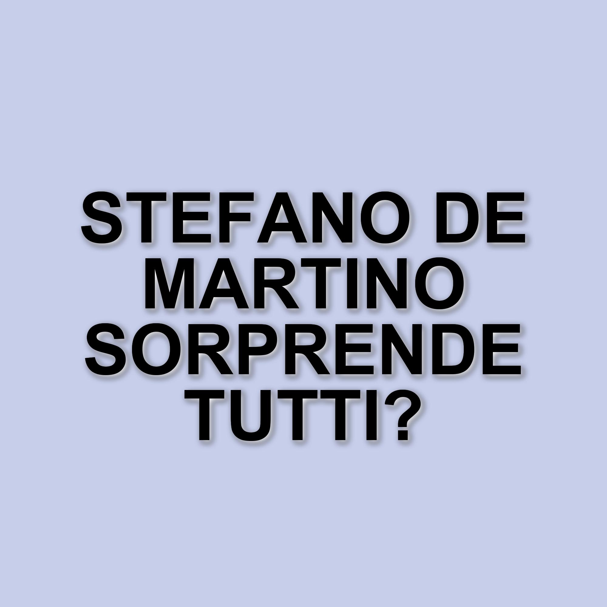 Stefano De Martino: Il fenomeno della televisione italiana