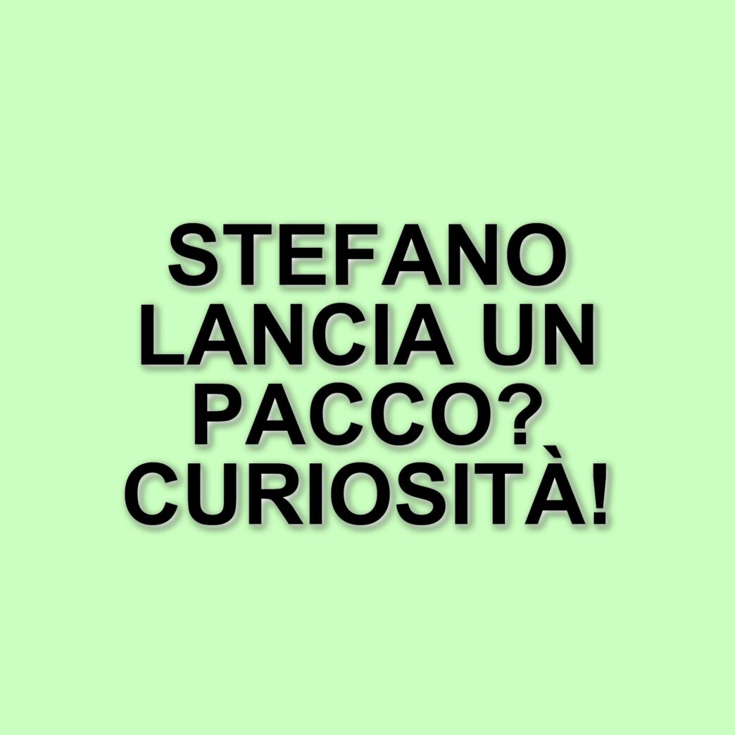 Stefano De Martino sorprende il pubblico con un gesto inaspettato durante Affari Tuoi