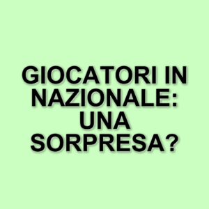 Storie di calcio: la prima convocazione in nazionale di cinque giocatori