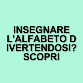 Strategie ludiche per insegnare l'alfabeto ai bambini: suggerimenti pratici per genitori