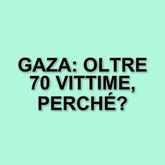 Striscia di Gaza: oltre 70 vittime in attacchi aerei israeliani, colpiti edifici e civili