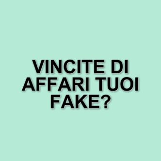Striscia la Notizia accusa Affari Tuoi di essere pilotato: uno studio mette in discussione le vincite