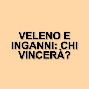 Anticipazioni tv: Tarik scopre il flacone del veleno in Tradimento del 28 marzo 2025